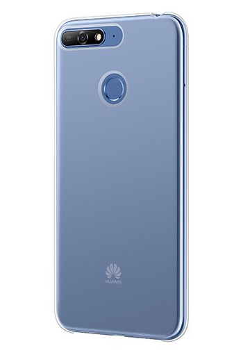 Huawei Y6 2018 Telefontok - eredeti gyári átlátszó szilikon tok