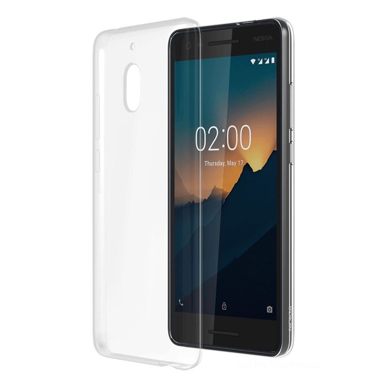 Telefontok Nokia 2.1 Dual 2018 - átlátszó szilikon tok 1mm