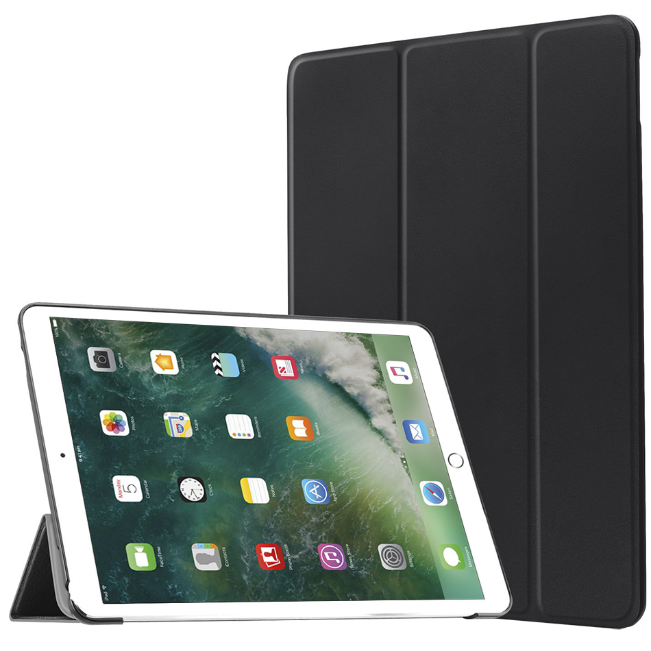 iPad Air / iPad 9.7 (2017) / iPad 9.7 (2018) Tablettok - fekete smart case
