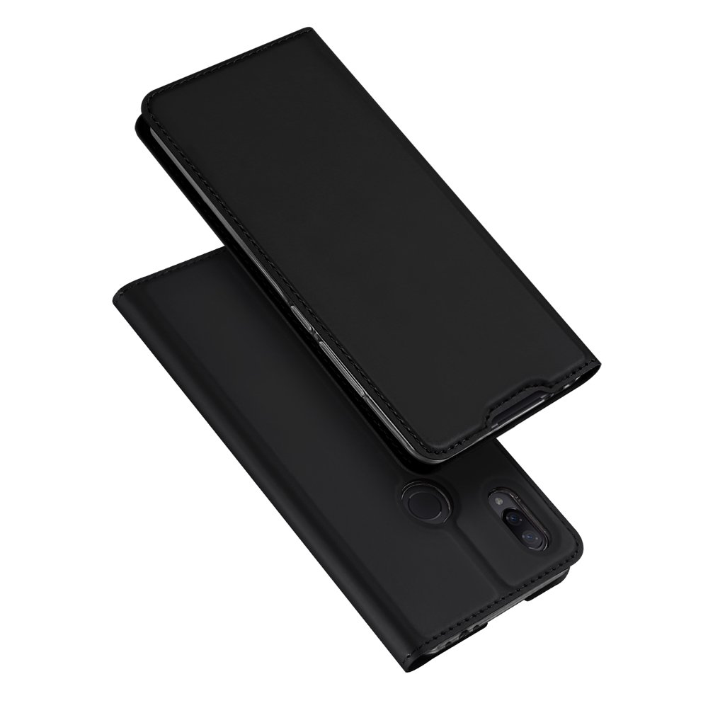 Telefontok Xiaomi Redmi Note 7 - Dux Ducis fekete flipcover tok