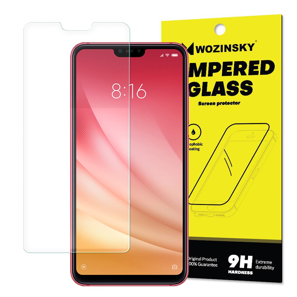Xiaomi Mi 8 Lite / Redmi Note 6 Pro Üvegfólia - Tempered Glass 9H