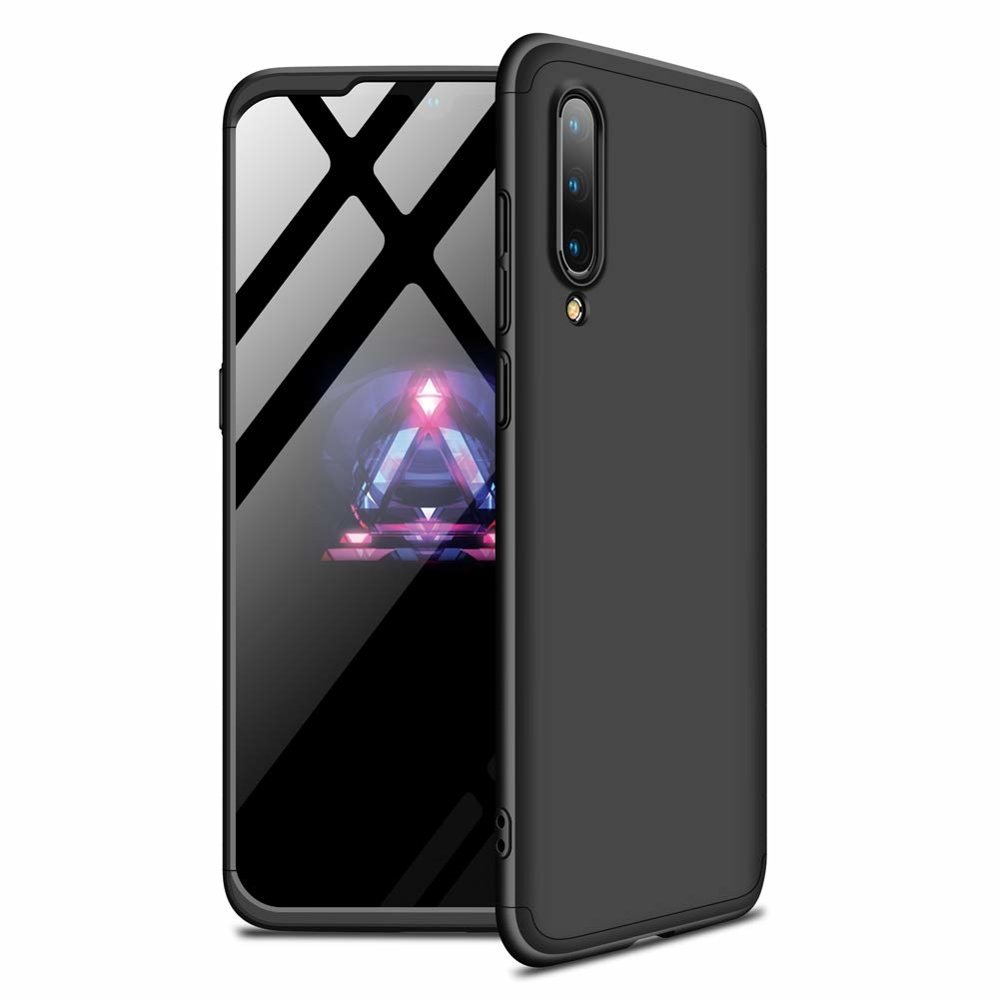 Telefontok Xiaomi Mi 9 - hátlap - GKKProtection 3in1 - fekete