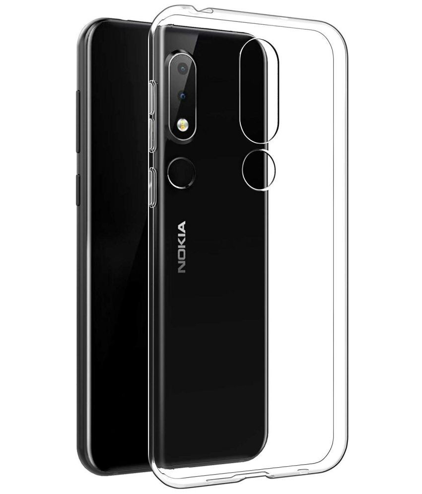 Nokia 6.1 Plus (Nokia X6) Telefontok - átlátszó szilikon tok