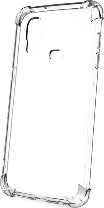 Samsung Galaxy A6S Telefontok - ROAR ütésálló átlátszó szilikon tok