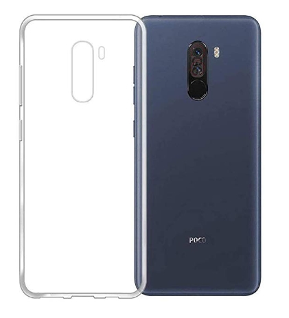Telefontok szilikon Xiaomi Pocophone F1 - átlátszó