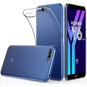 Huawei Y6 2018 Telefontok - átlátszó szilikon tok