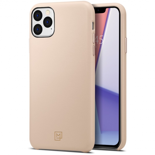 IPHONE 11 PRO MAX Telefontok - SPIGEN LA MANON Halvány Pink tok