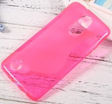 LG K8 (2017) Telefontok - pink szilikon tok