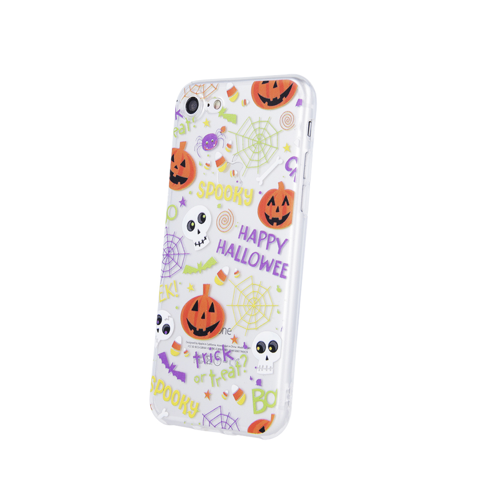 iPhone X / iPhone XS Telefontok - Halloween mintás szilikon tok