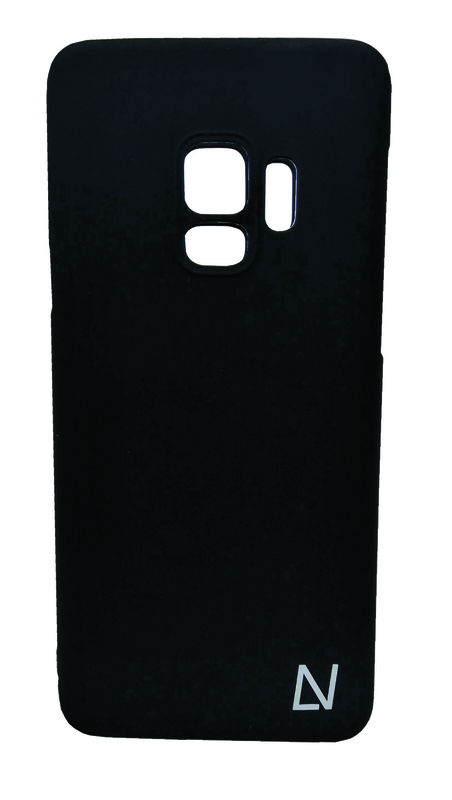 Samsung Galaxy S9 G960 Telefontok - fekete soft touch PC tok