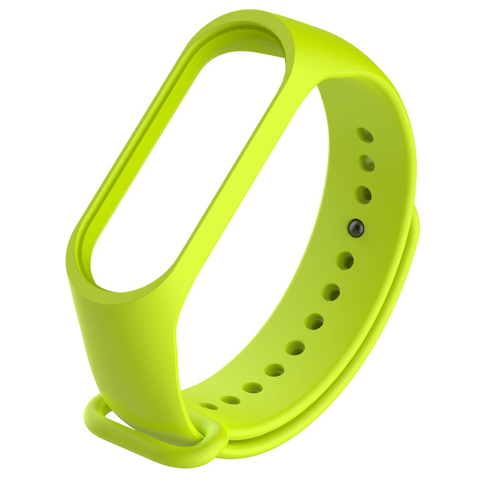 Okosóra szilikon szíj - Xiaomi Mi Band 4 / Band 3 - zöld szilikon