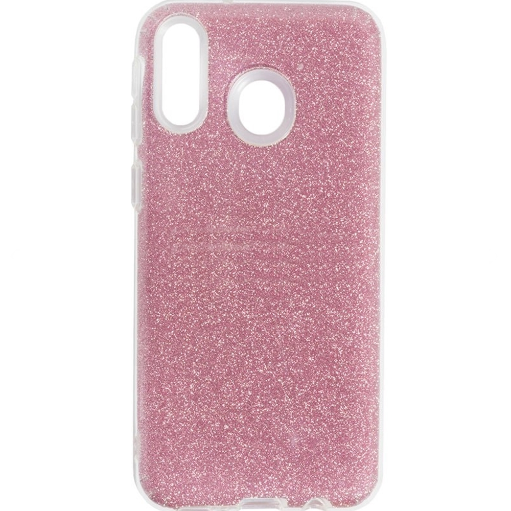 Telefontok Samsung Galaxy A10s - pink shiny szilikon tok