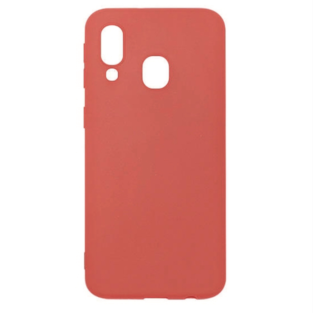Telefontok Samsung Galaxy A10s - piros szilikon tok