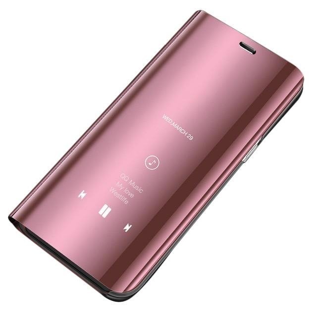 Huawei Y6s 2019 Telefontok - Rose Gold Clear View Tok
