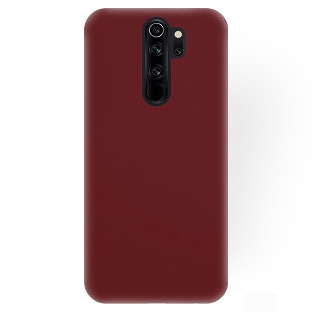 Xiaomi Redmi Note 8 Pro Telefontok - burgundy szilikon tok