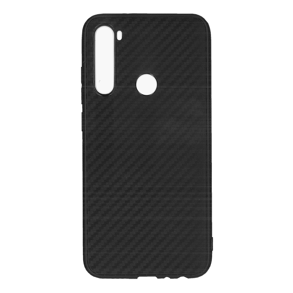 Telefontok Xiaomi Redmi Note 8T - SLIM CARBON fekete szilikon tok