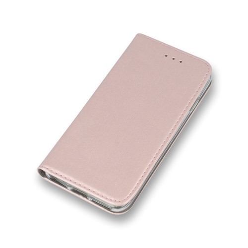 Xiaomi Mi Note 10 / Mi Note 10 Pro Telefontok - Magnetic rosegold szilikon keretes mágneses könyvtok
