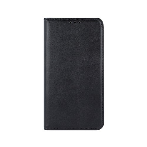 Xiaomi Redmi 8 Telefontok - Smart Magnetic fekete szilikon keretes mágneses könyvtok