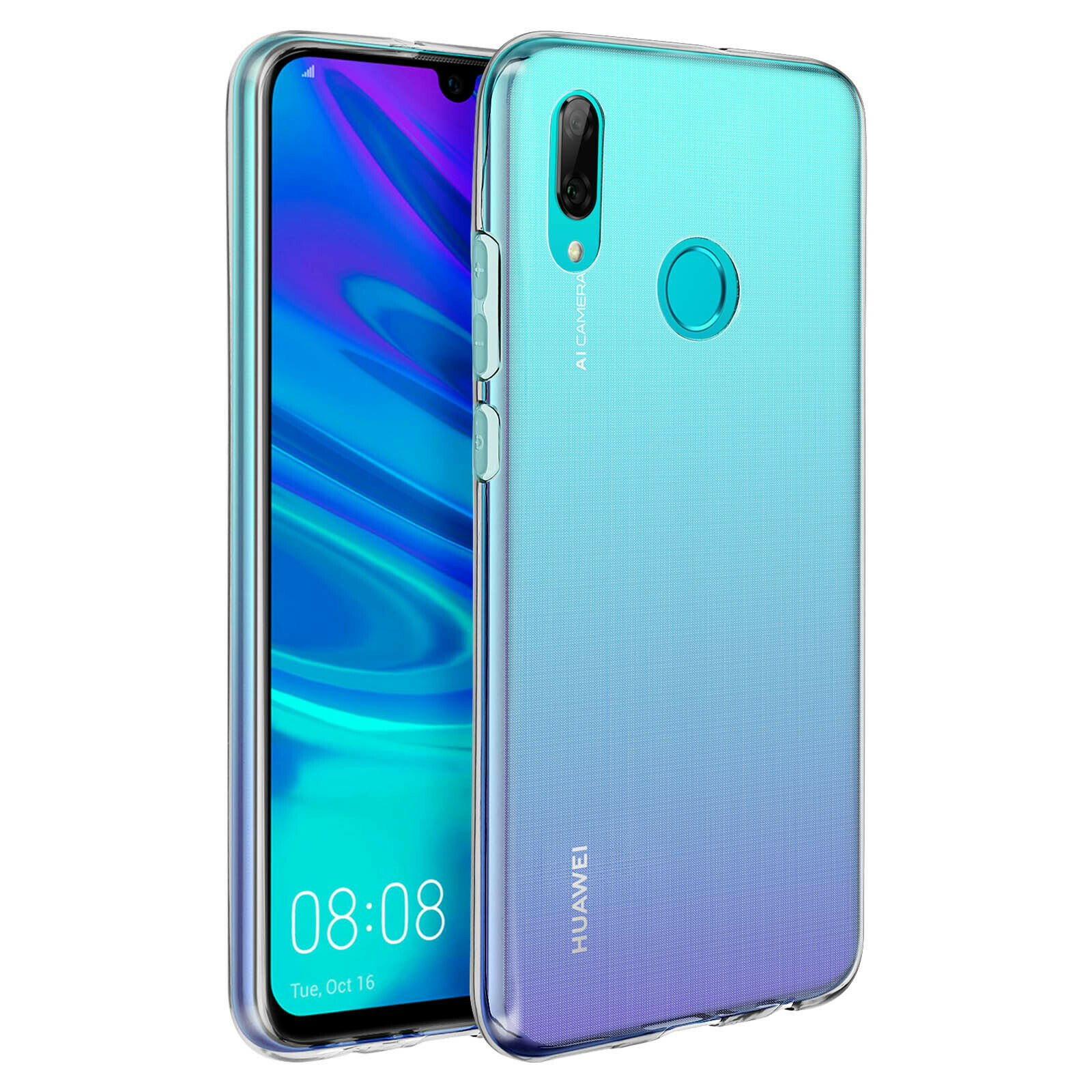 Huawei Y7 2019 / Y7 Prime 2019 Telefontok - átlátszó szilikon tok