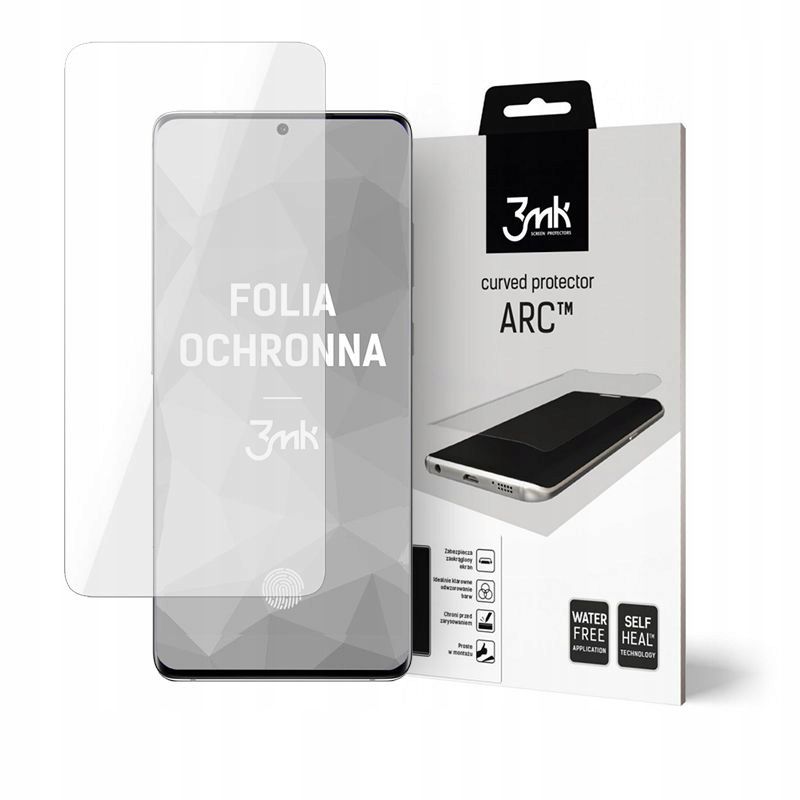 Samsung Galaxy S20+ (S20 Plus) védőfólia - 3mk Kijelző védőfólia (az íves részre is ráhajlik)