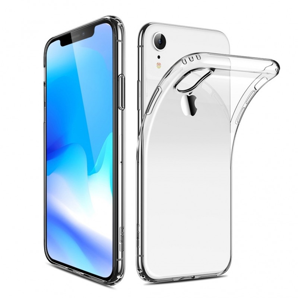 iPhone XR Telefontok - átlátszó szilikon tok