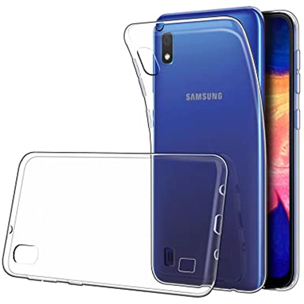 Samsung Galaxy A10 Telefontok - átlátszó szilikon tok