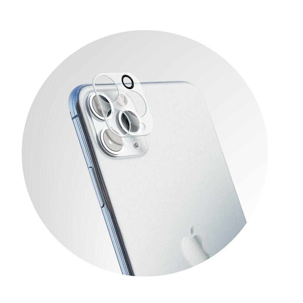 iPhone 11 Pro / Pro Max Üvegfólia - kamera sziget védő üvegfólia