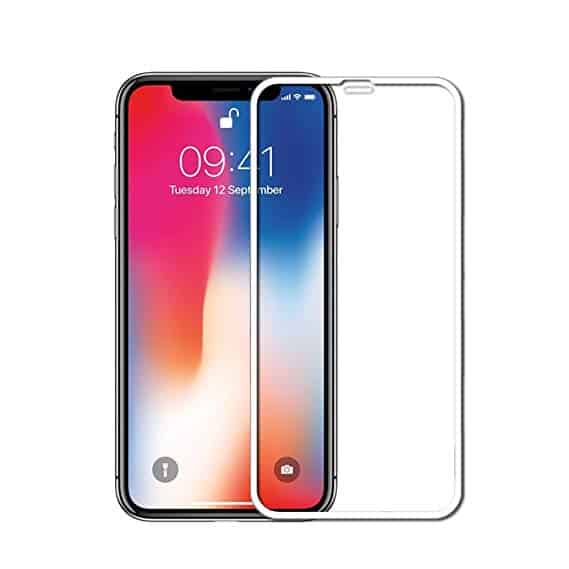 iPhone 11 Üvegfólia - fehér 3D üvegfólia