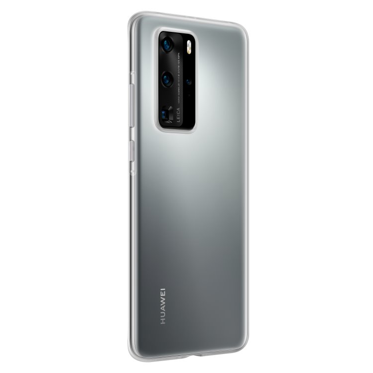 Huawei P40 Pro Telefontok - átlátszó szilikon tok