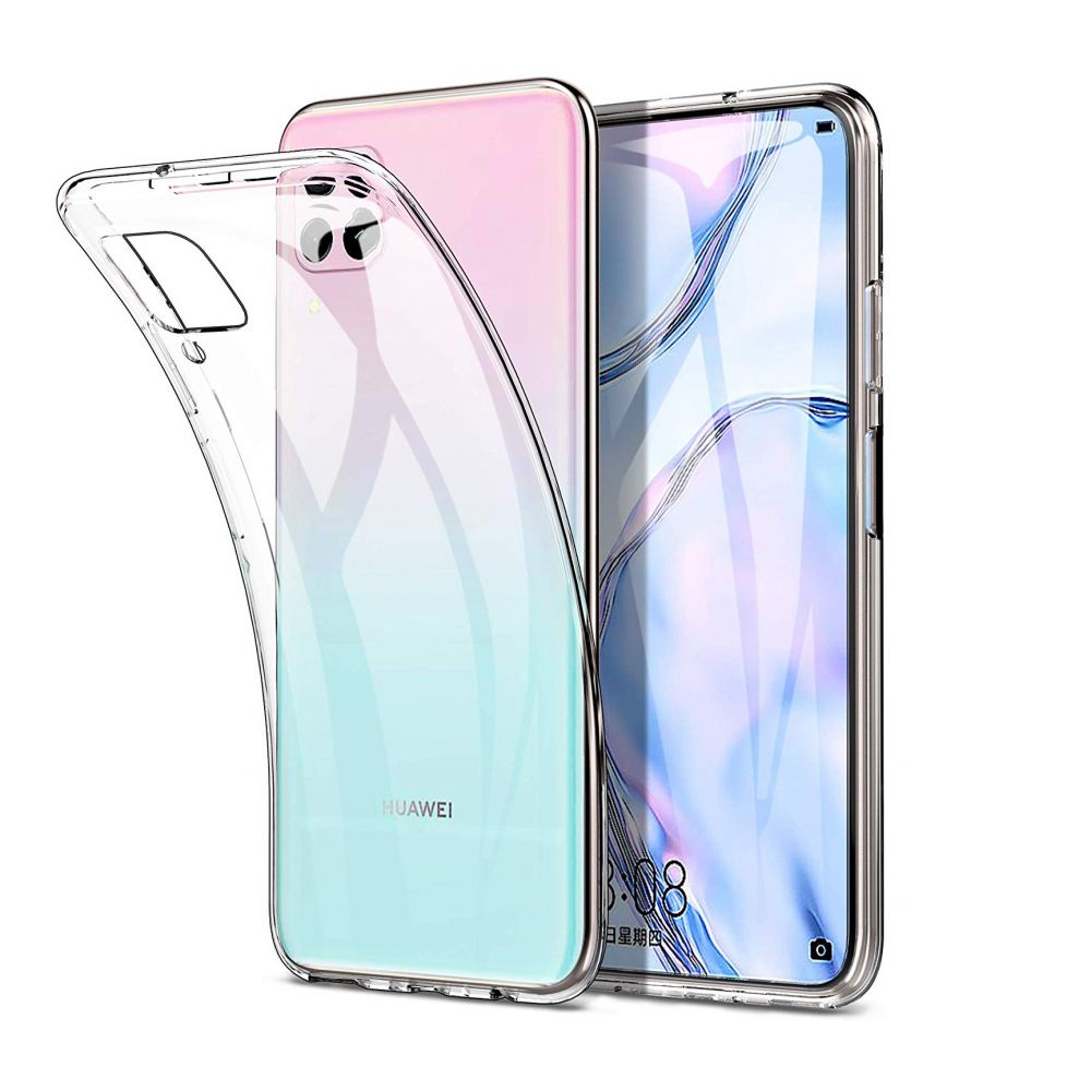Huawei P40 Lite Telefontok - átlátszó szilikon tok