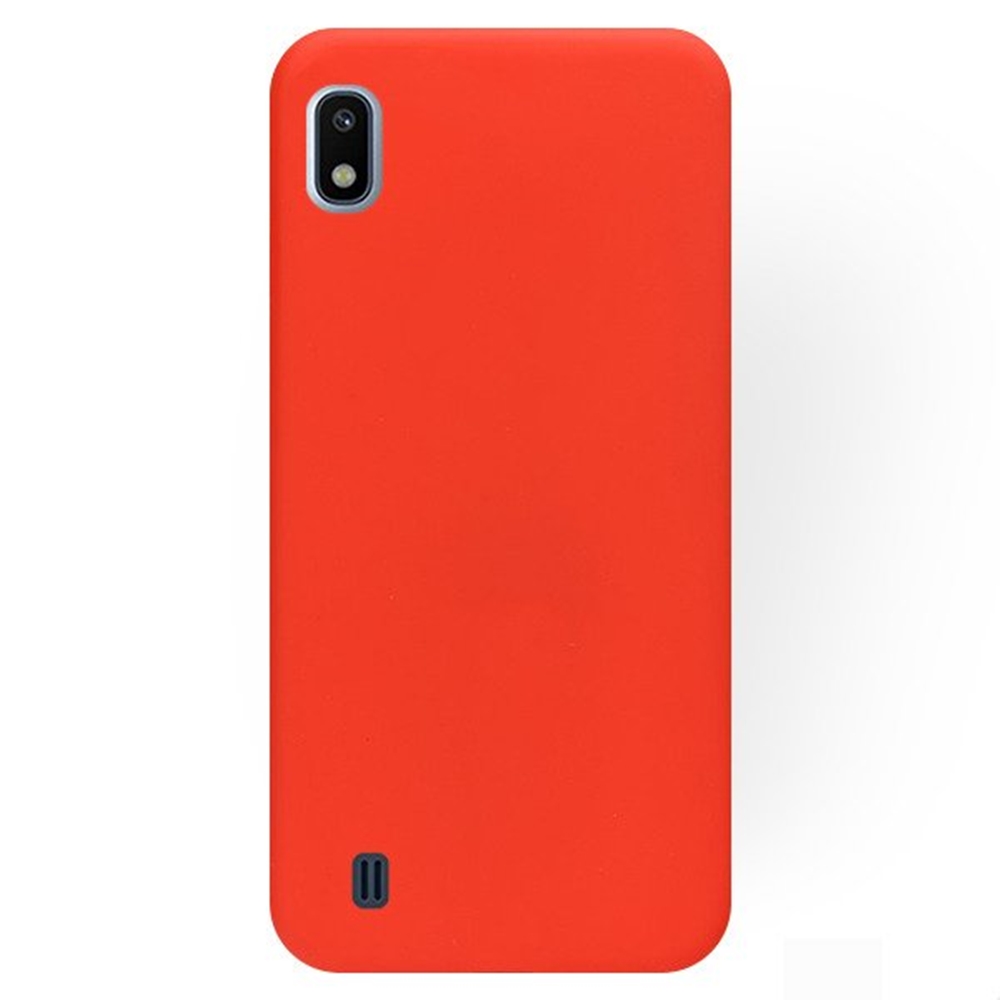 Samsung Galaxy A10 Telefontok - piros szilikon tok