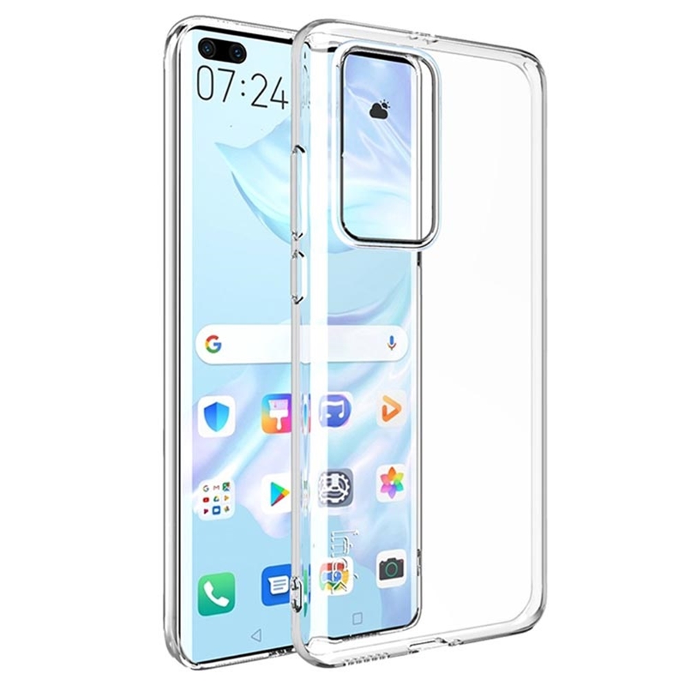Huawei P40 Telefontok - átlátszó szilikon tok