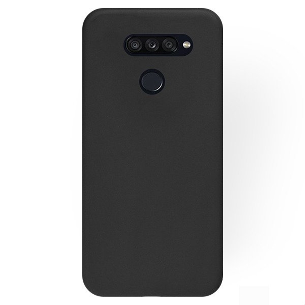 LG K50s Telefontok - fekete szilikon tok