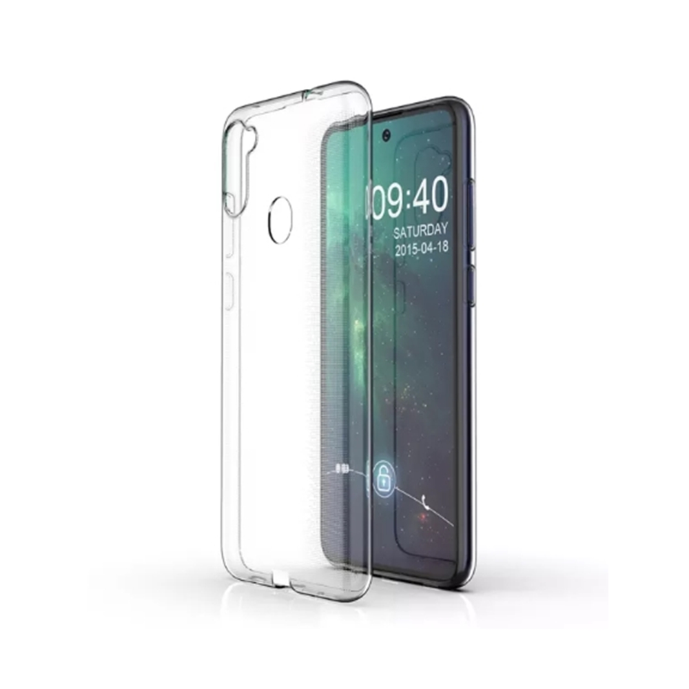 Samsung Galaxy A11 Telefontok - átlátszó szilikon tok