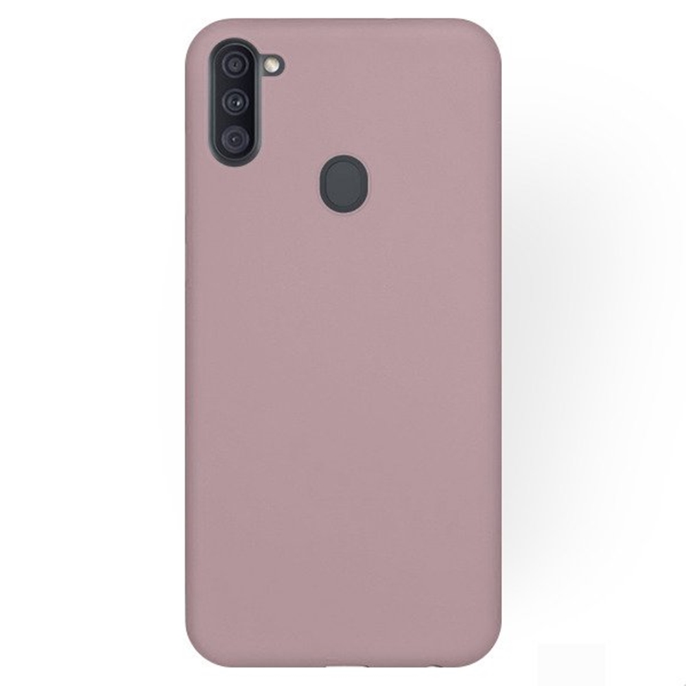 Samsung Galaxy A11 Telefontok - púder pink szilikon tok