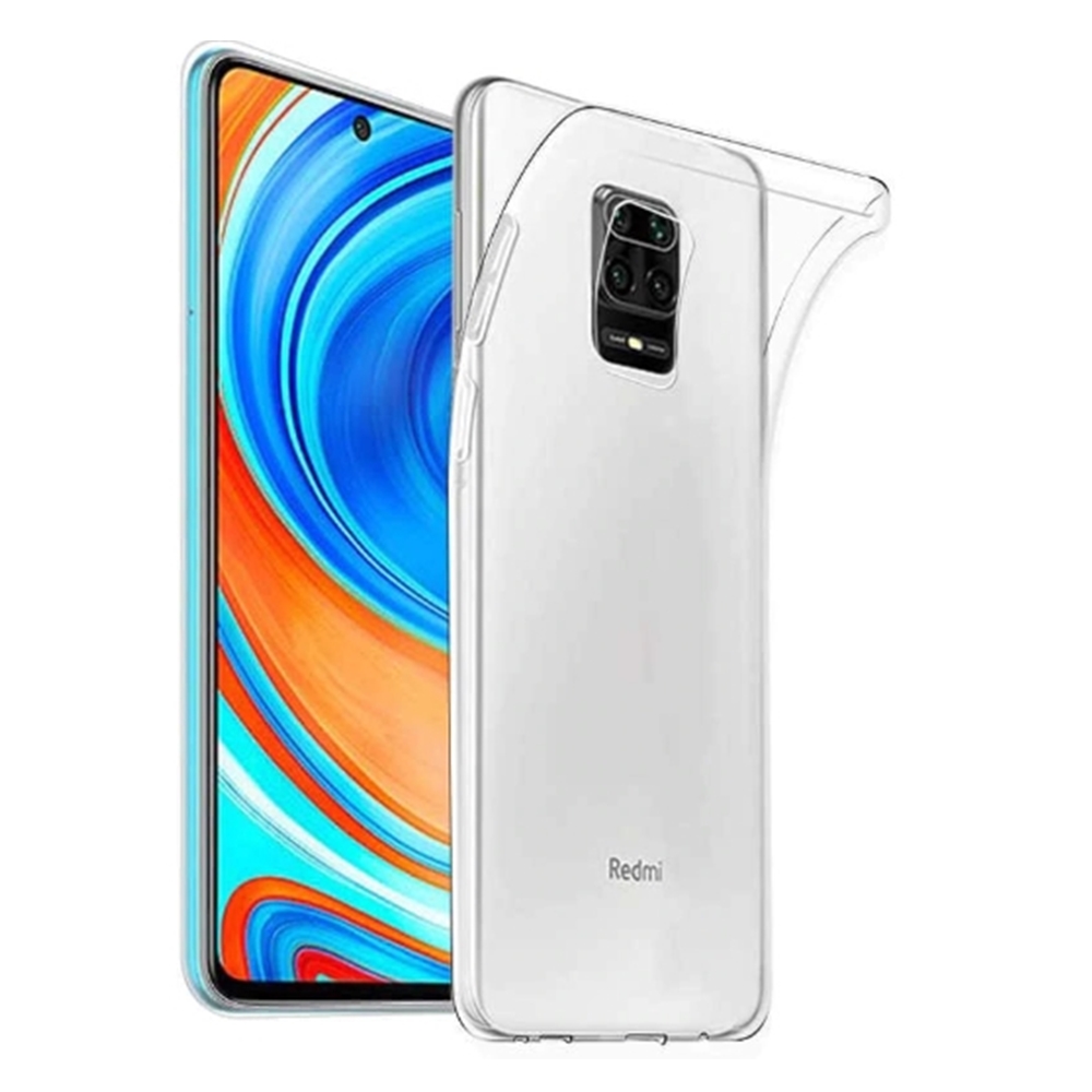 Xiaomi Redmi Note 9 Pro Telefontok - átlátszó szilikon tok