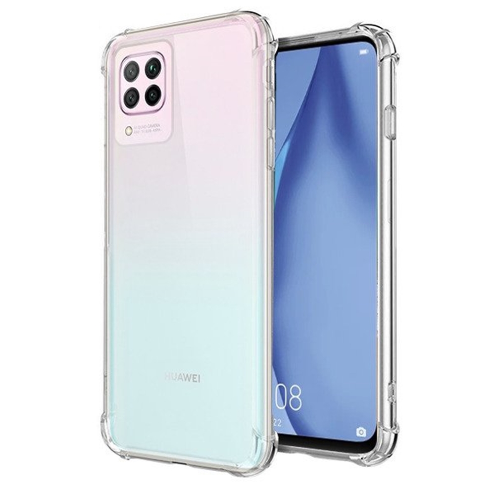 Huawei P40 Lite Telefontok - ütésálló átlátszó tok