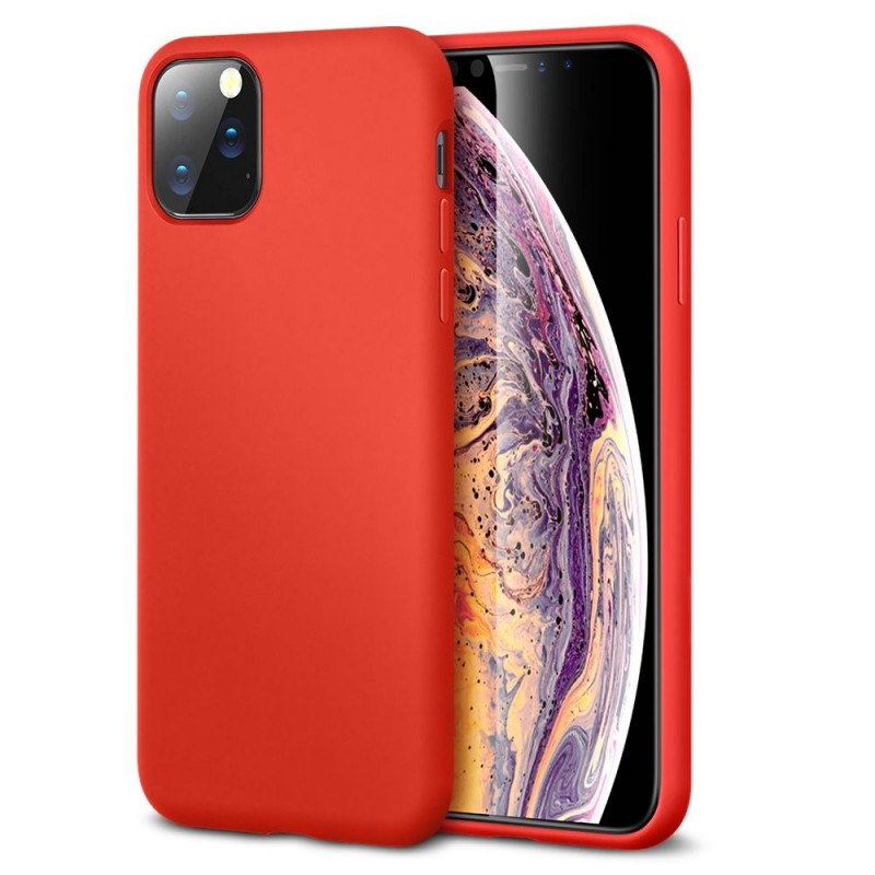 iPhone 11 Telefontok - piros szilikon tok