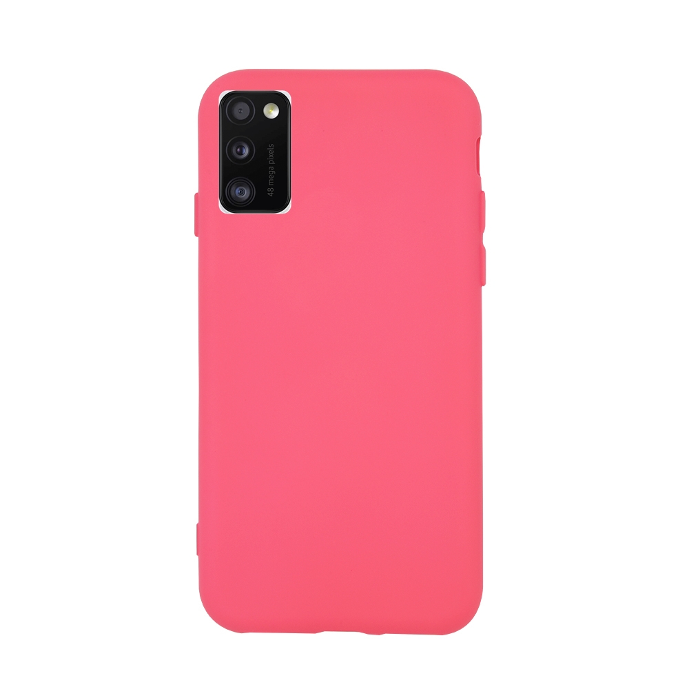 Samsung Galaxy A41 Telefontok - Hot pink szilikon hátlaptok