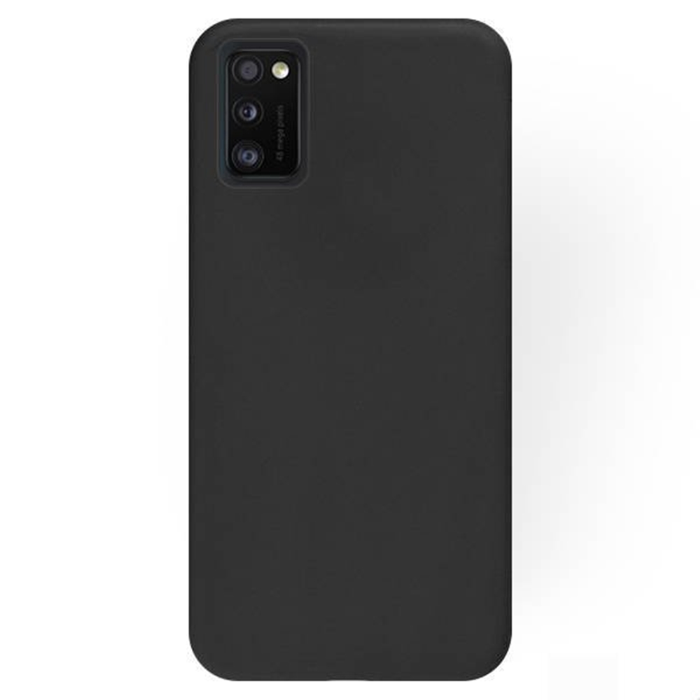 Samsung Galaxy A41 Telefontok - fekete szilikon hátlaptok