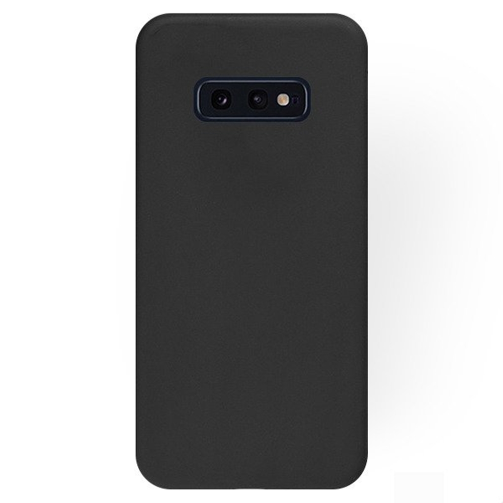 Samsung Galaxy S10e Telefontok - fekete szilikon tok