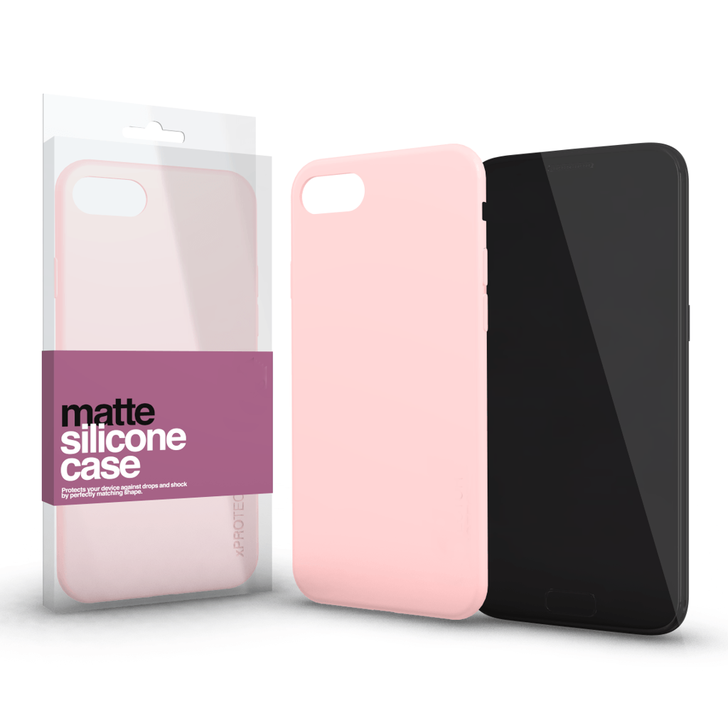Huawei P40 Lite E Telefontok - pink szilikon tok