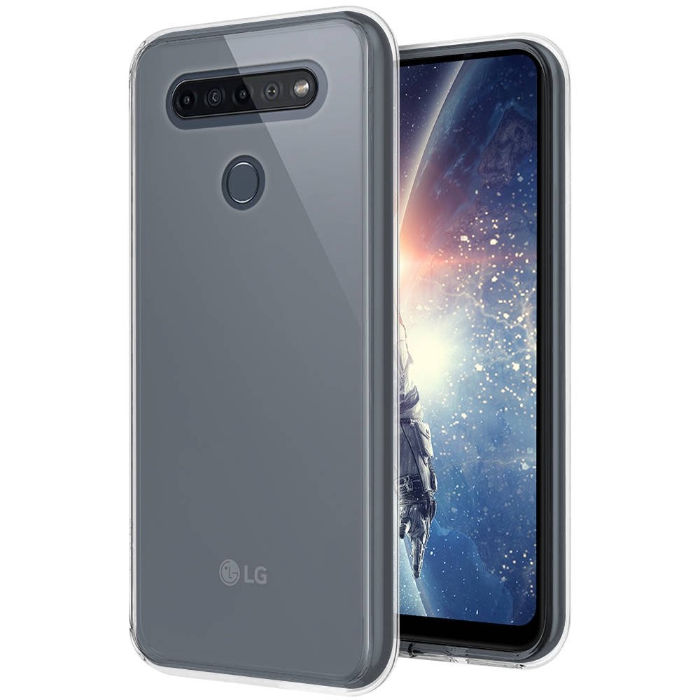 LG K51S Telefontok - átlátszó szilikon hátlaptok