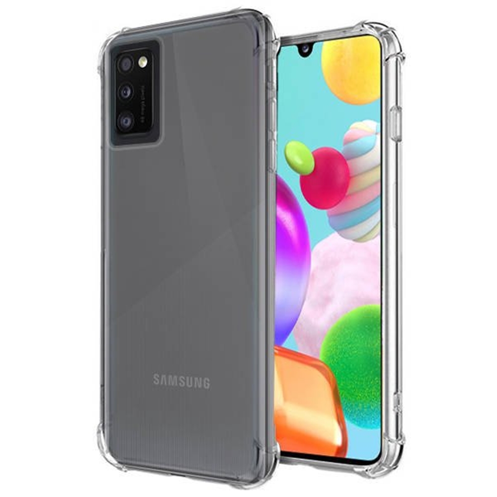 Samsung Galaxy A41 Telefontok - ütésálló átlátszó tok