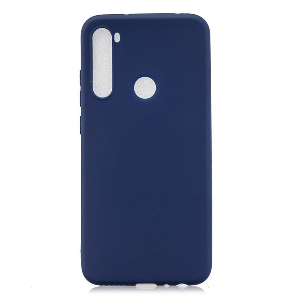 Xiaomi Redmi Note 8T Telefontok - sötétkék szilikon tok