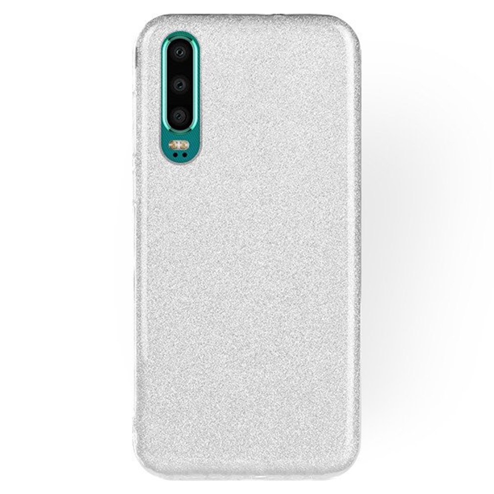 Huawei P30 Telefontok - Ezüst Shiny tok