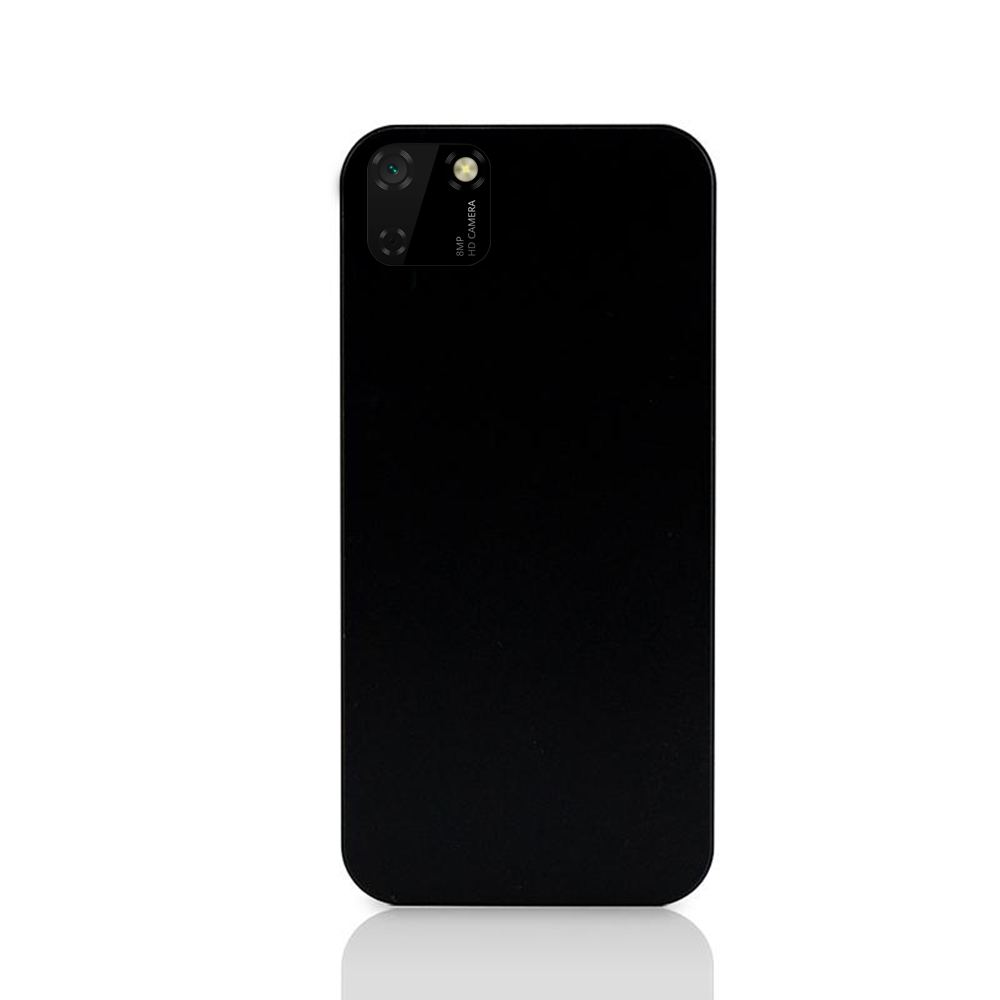 Huawei Y5p Telefontok - fekete szilikon tok
