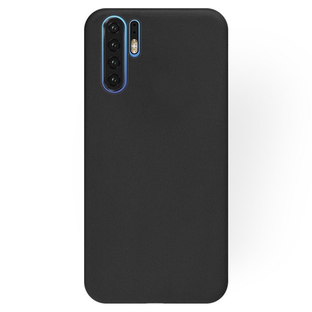 Huawei P30 Pro Telefontok - fekete szilikon tok