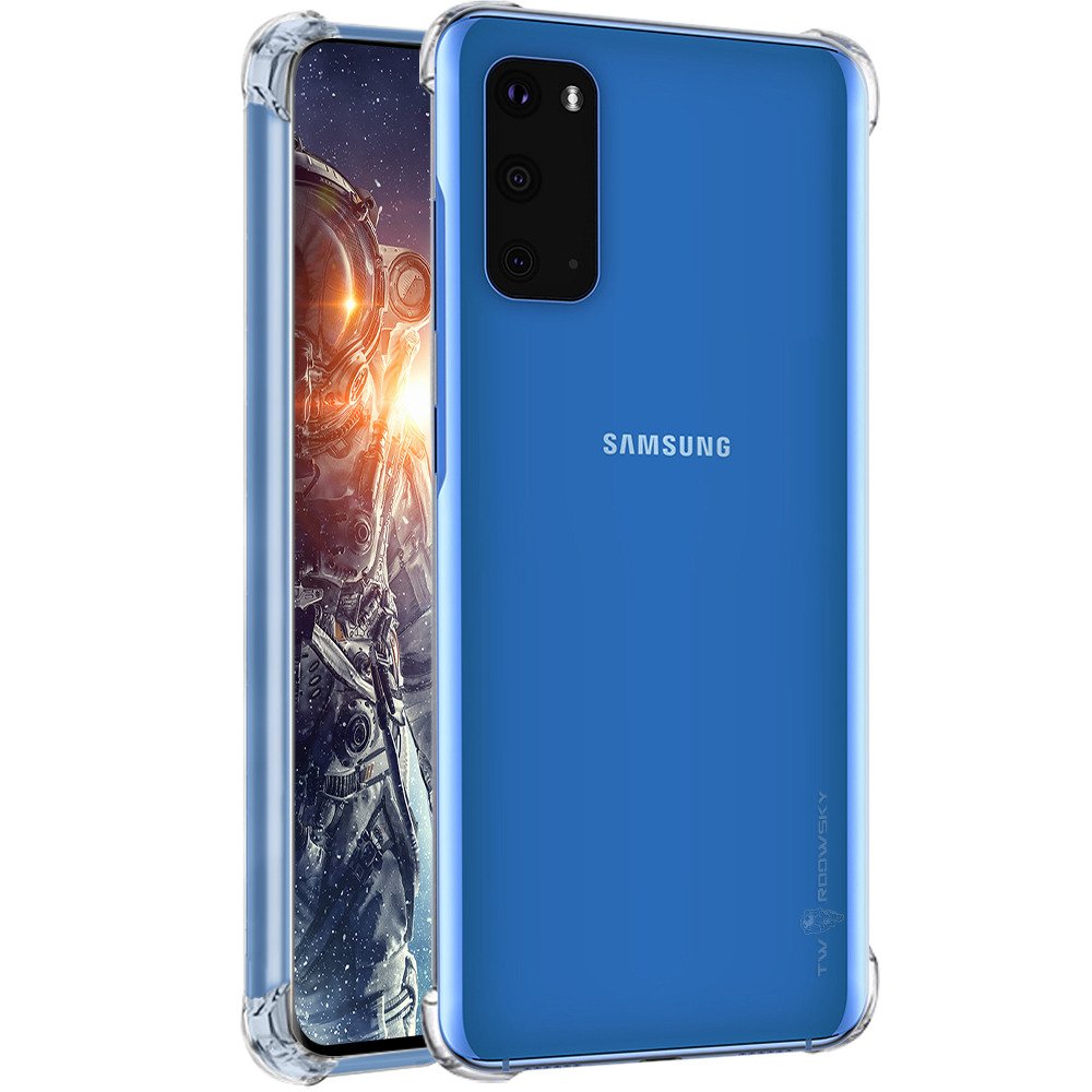 Samsung Galaxy S20 Telefontok - ütésálló átlátszó tok
