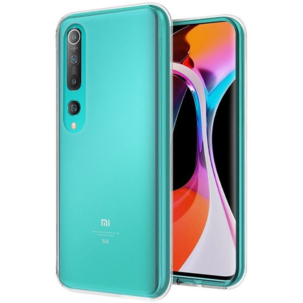 Xiaomi Mi 10 5G / Mi 10 Pro 5G Telefontok - átlátszó szilikon tok